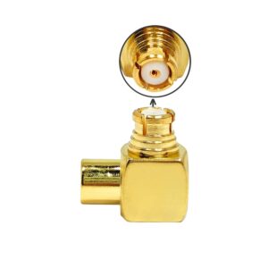 SMP Female RF Connector for RG405 086 Cable for 5G Massive MIMO Phased Array Antenna and Microwave Module Test