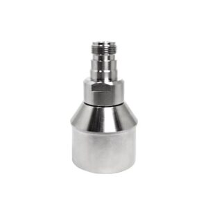 Transmission Efficiency 4G LTE 5G Antenna Installation Base Station Feeder Adapter Convert 1-5 / 8 Hardline N Female RF Copper