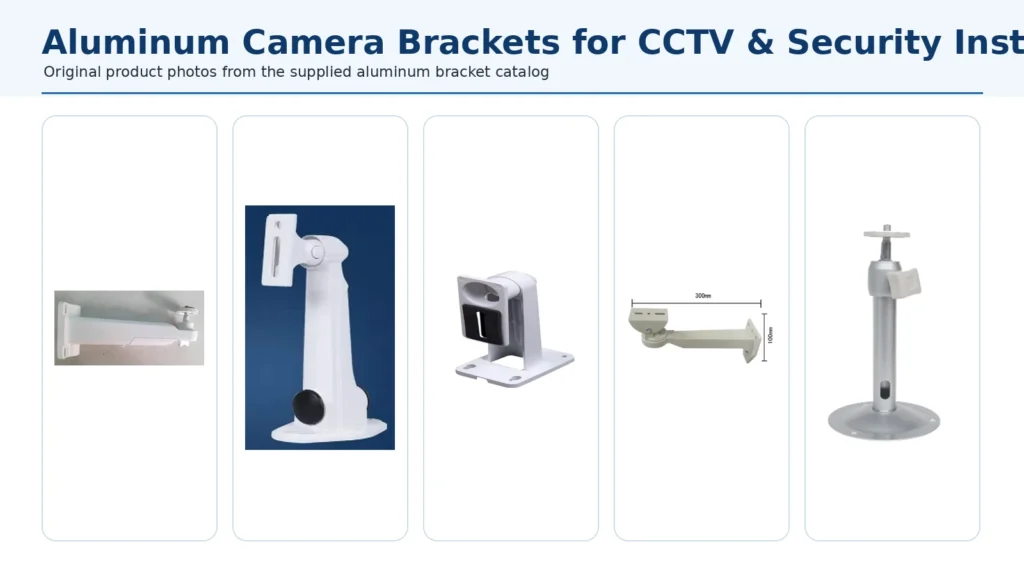 Aluminum Camera Brackets for CCTV: Types, Applications & Selection Guide